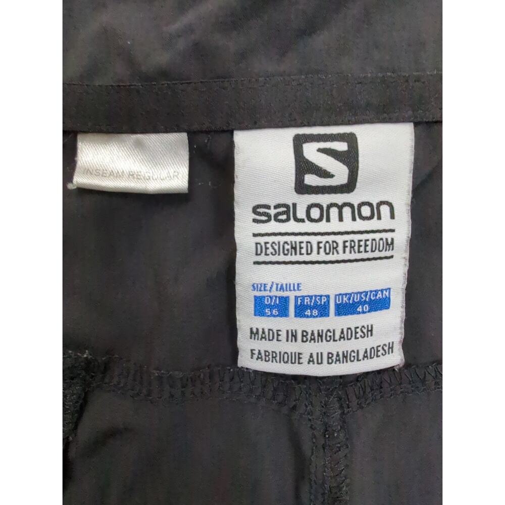 Salomon Wayfarer LT Men's Hiking Pants Black 38" x 32.5" active 4 way stretch - Picture 2 of 6